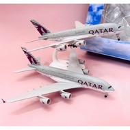 Qatar Airways Airbus A380-800. Extremely Beautiful 1:400 Scale High Quality Metal AirBus A380 Airpla