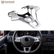 TOUCHMALL Car Interior Steering Wheel Cover Trim Sticker Accessories for Volkswagen VW Golf 7 GTI MK7 POLO 2014 2015 Jetta MK6 2015 2016 X5Y1