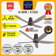 KDK K14ZW / KDK K15Z5 56'' / 60" Inch SENSA SERIES REMOTE CONTROL CEILING FAN