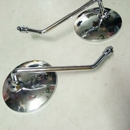 Side Mirror Round Stainless Motorcycle