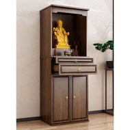 Altar for Wealth God and Bodhisattva, Standing Cabinet, Altar Cabinet, Standing Cabinet, Cabinet, Bu