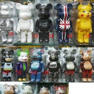 400% 28CM Totoro Qianqiu UK Batman Violent Bear Bearbrick Movable Fashion Brand Color Box