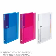 MAP BINDER NOTE KOKUYO B5 26 RING PLASTIK WARNA TRANSPARAN 125 LEMBAR