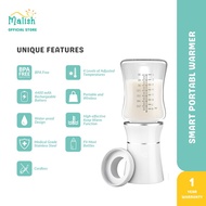 Malish Smart Portable Milk Warmer | Portable Rechargeable Baby Milk Warmer