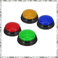 [I O J E] 4 Pack Buzzers for Trivia Games, Answer Buzzers for Classroom, Game Buzzers with Lights an