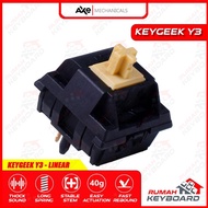 SWITCH - KEYGEEK Y3 SWITCH - 5 PCS - 5 PIN - 40g - PCB MOUNT - LINEAR