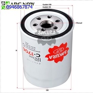 Hino Dutro 300/ Mitsubishi S6S engine oil filter code C-1706 FJ-3018 4183853 ST10729 15613-E0080 32B