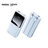 [ CCC ] Remax Power Bank รุ่น RPP-680 แบตสำรอง ความจุ 20000mAh สายชาร์จในตัว ชาร์จไว มีประกันศูนย์ไท