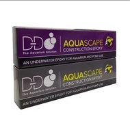 D-D Aquascape Construction Epoxy - Slate Grey and Coralline Algae Colour.