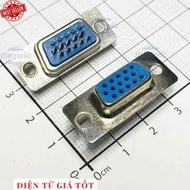 [10 Pieces]- DB15 Port 15 Pins Straight 3 Rows Solder Electronic Wire Connector 886