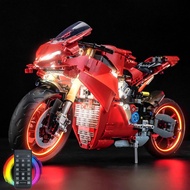 Light kit Compatible with Lego Ducati Panigale V4 S Motorcycle 42202- No Model Only Light, LED Light