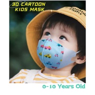 3D kid mask 0-10 year 10pcs per pack 3D child mask - MASK 3D Children Mask Cartoon Mask Cute Mask