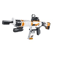 DK2001 Assault Rifle M4A4 Launch Submachine Gun Boy Puzzle Assembled Building Blocks Toy Gun