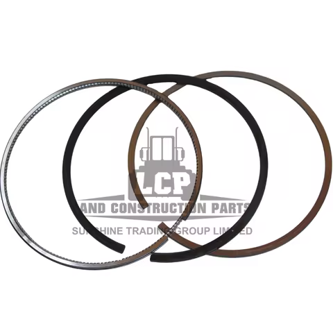 6 PCS / set 6D24 Piston Rings Set 130mm ME151416 ME158096 ME151190 Fits for Mitsubishi 6D24 Engine