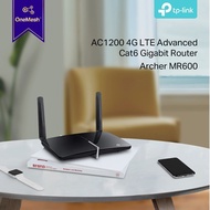 TPLink MR600 4G+ Cat6 AC1200 Wireless Dual Band Gigabit Router