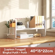 Furniture Mall Rak Buku Desktop Rak Meja Stationery Rak Buku Meja Dinding Minimalis Rak Polaroid Rak