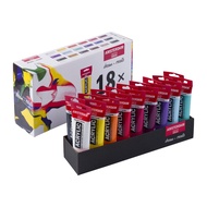 Amsterdam Acrylic Standard Series 120 ml. Set 18 I สีอะคริลิกแบบหลอดเดี่ยวกลุ่มสีพื้นฐานชุด 18 สี