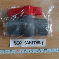 Ball Valve Pass 1 1 1/ 4" PVC sock Stop Valve Stop Valve Stop Valve