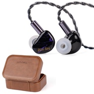 Kiwi Ears Cadenza in Ear Monitors (Purple) +TIN HiFi Portable PU Leather Storage Case