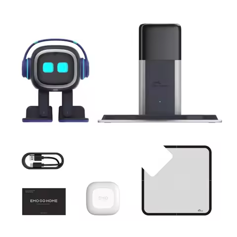 EMO Electronic Robot Ai Pet Desktop Voice Interaction Handsome Senior Intelligent Automation Robots