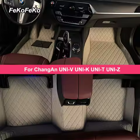 Custom Car Floor Mats For ChangAn UNI-V UNI-K UNI-T UNI-Z Auto Carpets Foot Coche Accessories