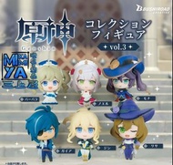 三上屋 日版 扭蛋 武士道 原神收藏公仔 第3彈 全6款套裝 /  Bushiroad Genshin Impact collection Figure vol.3 [FULLSET]