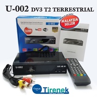U002 Decoder DVB T2 DVB-T2 TV Tuner Terrestrial Receiver DVB