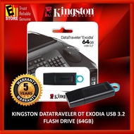 In stock KINGSTON PENDRIVE 64GB / 128GB / 256GB (DTX/32GB DTX/64GB DTX/128G) USB 3.2