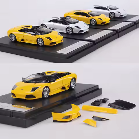 PK 1:64 Murciélago LP640 Convertible/hardtop sports car Alloy Model Car