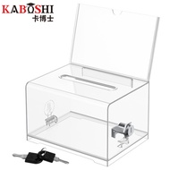 Card Storage Box Exhibition Supplies Acrylic Card Box Business Exhibition Sales Business Card Case T