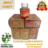 tawon liar original asli kemasan botol // obat herbal tawon-liar kapsul original asli botol 40 kapsu