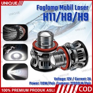 UNIQUE 2 Pcs Led Lights H11 H8 H16 H9 9006 Hb4 Foglamp Car Laser Mini Projector White Yellow Pair of