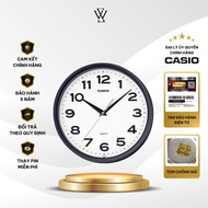 Casio IQ-151-1DF Wall Clock 25cm Face Genuine Plastic Glass