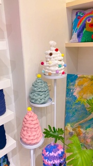 冰島毛線手編--手編聖誕樹課程 (可使用文化幣)