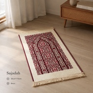 Premium Prayer Rug 8mm Thick Anti-Slip 50x110cm Muslim Prayer Rug Soft, Comfortablebeludru for Praye