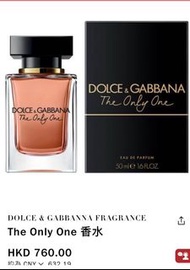 Dolce & Gabbana The only one EDP 50ml