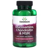 Swanson, Glucosamine, Chondroitin &amp; MSM, 120 Tablets