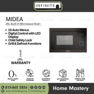 Midea MBM-VE8925 25L Built In Microwave Oven with Grill