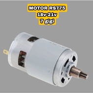 Dynamo DC Motor RS 775 Gear Gear 7 18v-21v Impact Wrench