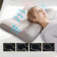 GOGUVO Orthopedic Deep Sleep Pillow, Cervical Support Non-Collapse Sleep Apnea Pillow,  Neck Massage