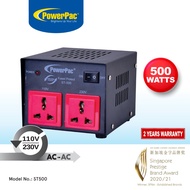 PowerPac Converter Transformer 500W Step Up & Down Voltage 110V/ 220V (ST500)