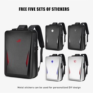REJS LANGT Anti-Theft Backpack with Charging 17.3 Inch Laptop Backpack Men Fashion Hard Shell School Bag Business Travel Mochila