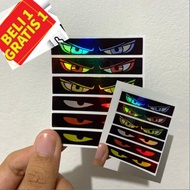 MATA {CODE 021} HOLOGRAM EYE STROBE STICKERS FOR MINIATURE BUS
