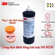 3M metal polishing Paste 81235 - Finishing Material 81235 1 liter comes with 1 polishing sponge 0264