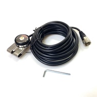 N-2 5M NMO to PL259 RG-58 Coax Cable Antenna Cable NMO Mount for Car Truck Amateur Radio Mobile Car