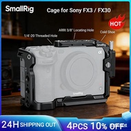SmallRig Cage for Sony FX30 / FX3 Camera Cage Rig Kit With Cable Clamp Cold Shoe NATO Rail Accessori