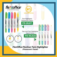 Flexoffice Highlighter Twin Highlighter  / Flexliner Highlighter / Twin Highlighter Pen / Highlight 