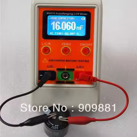 AutoRange LCR Bridge Capacitance Meter Digital Capacitance Inductance USB PC Program Large Range 100