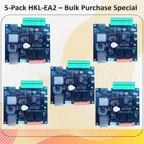 HKL-EA2 Bulk Wholesale Pricing SIM7600 4G Module RS485 DS18B20 Detection Beeping Alarm 2 NPN Input 2