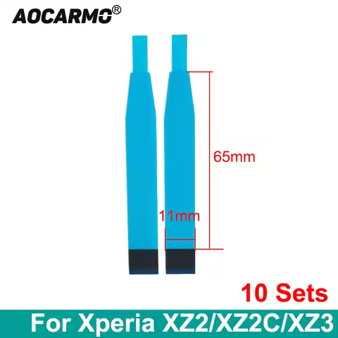 Aocarmo 10Sets/Lot For SONY Xperia XZ2 / XZ3 / XZ2 Compact XZ2c Battery Sticker Adhesive Glue Full S